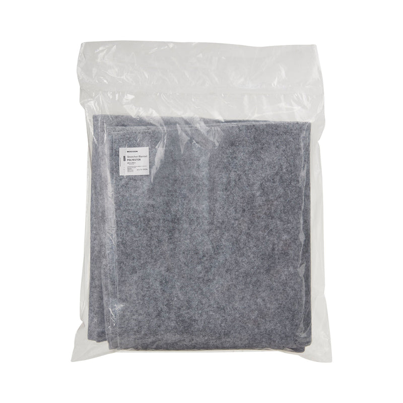 McKesson Polyester Stretcher Blanket, 40 x 80 Inch