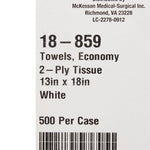 McKesson Economy Nonsterile White Procedure Towel, 13 x 18 Inch