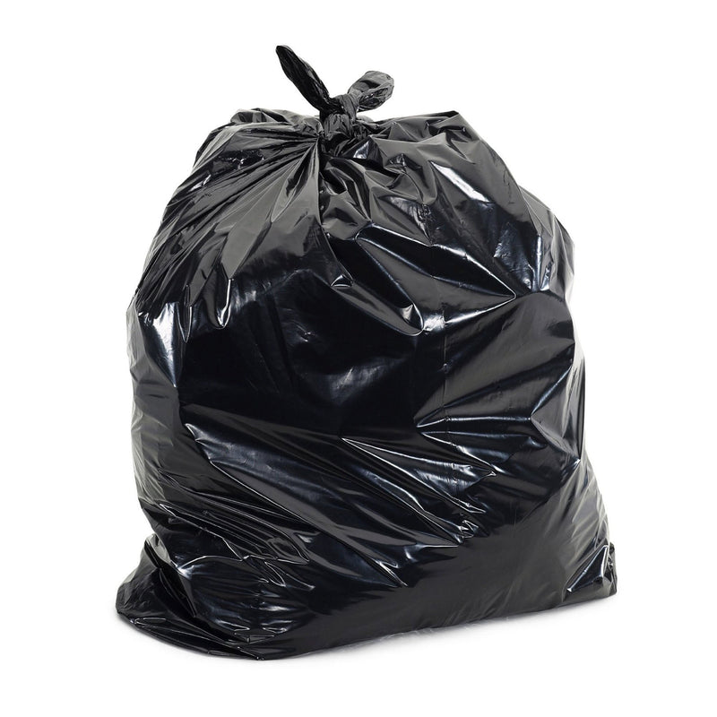 Colonial Bag Light Duty Trash Bag, Black, 10-gallon Capacity