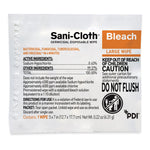 Sani-Cloth® Bleach Germicidal Large Disinfectant Wipes, 5 x 7 Inch