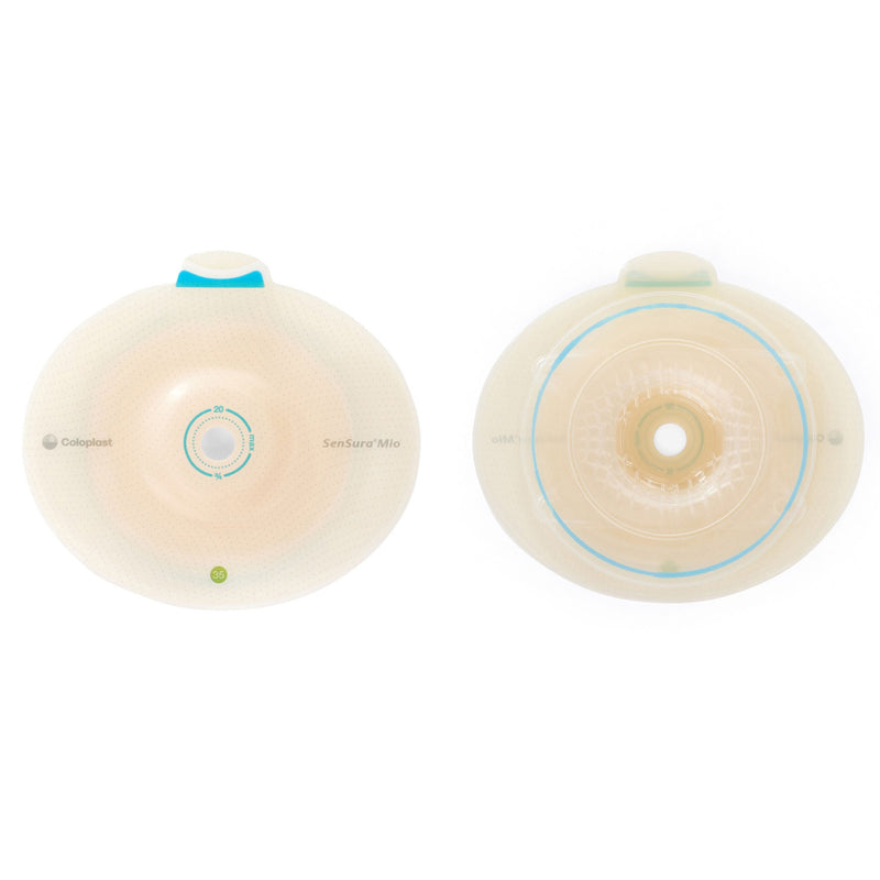 SenSura® Mio Convex Flex Ostomy Barrier, Trim to fit 10 – 20 mm Stoma Opening