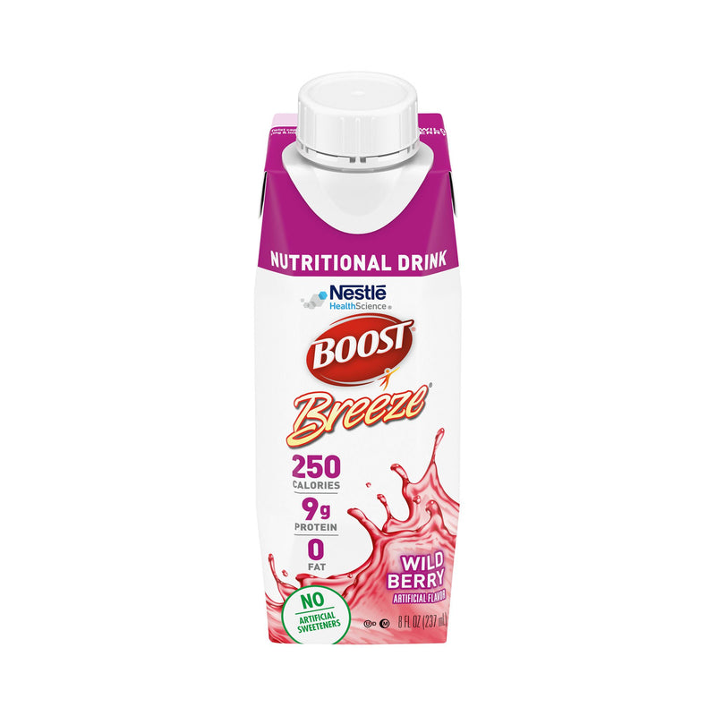 Boost Breeze® Wild Berry Nutritional Drink, 8-ounce Carton