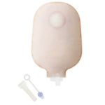New Image™ Two-Piece Transparent Urostomy Pouch, 57 mm Flange, Red Color Match