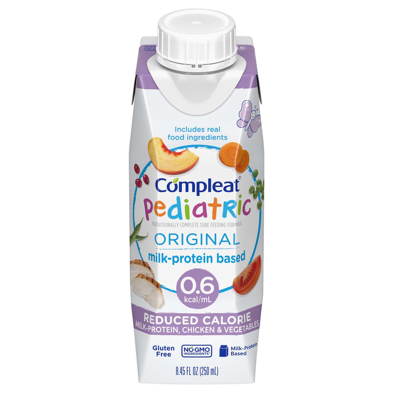 Compleat® Pediatric Reduced Calorie Pediatric Tube Feed Formula, 8.45-oz. carton