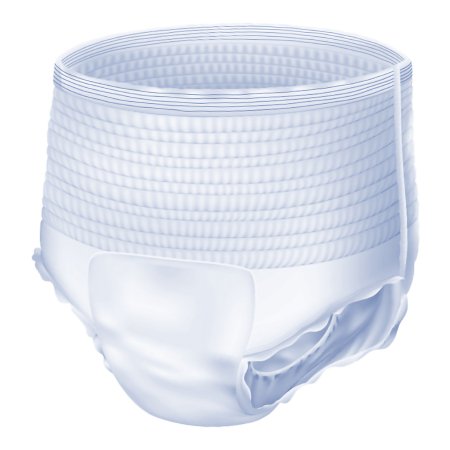 Unisex Adult Absorbent Underwear Attends® Pull On with Tear Away Seams Medium Disposable Heavy Absorbency