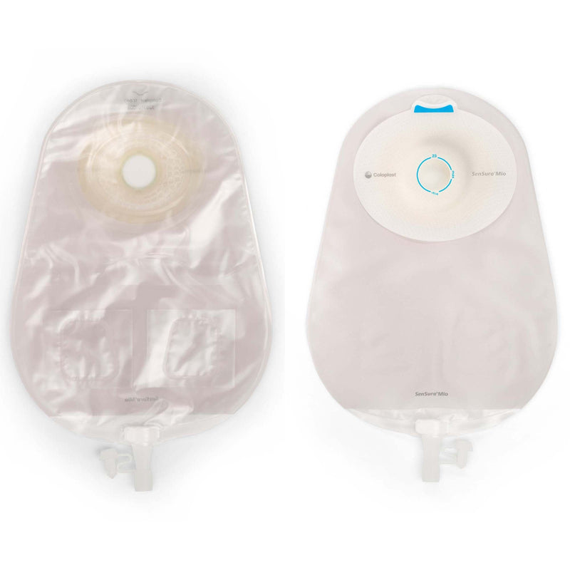 SenSura® Mio Convex Deep 1-Piece Transparent Urostomy Pouch, 21mm Stoma