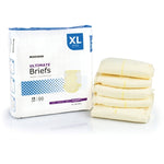 Unisex Adult Incontinence Brief McKesson Large Disposable Heavy Absorbency