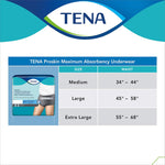 Tena® ProSkin™ Maximum Absorbent Underwear for Men, Extra Large