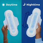 Always® MAXI Extra Long Super Pads with Wings, Size 3