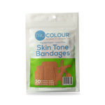 Waterproof Adhesive Strip Tru-Colour® Assorted Sizes Fabric Rectangle / Spot / Patch / Fingertip / Knuckle Olive Sterile