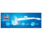 Toilet Bowl Cleaner Disinfecting Refill Pads Clorox® Blue / White, 3 Inch, Sponge Head