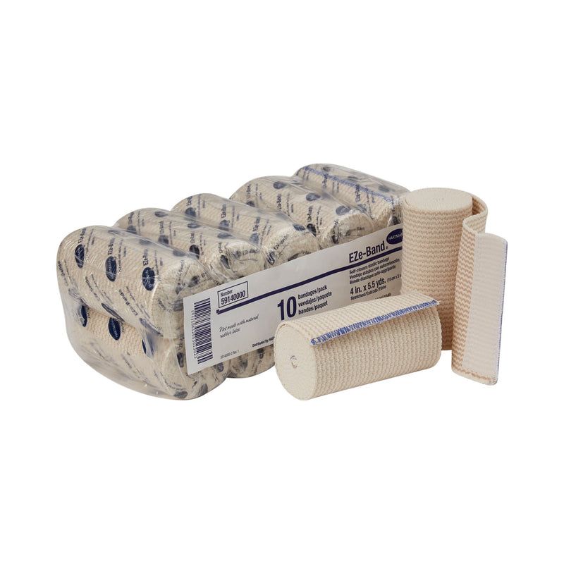 EZe-Band® LF Double hook-and-loop closure Elastic Bandage, 4 Inch x 5-1/2 Yard