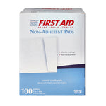 American® White Cross Nonadherent Dressing, 3 x 4 Inch
