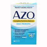 AZO® Complete Feminine Balance Daily Probiotic Capsules