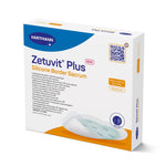 Zetuvit® Plus Silicone Border Super Absorbent Dressing, 9 x 9 Inch Sacral