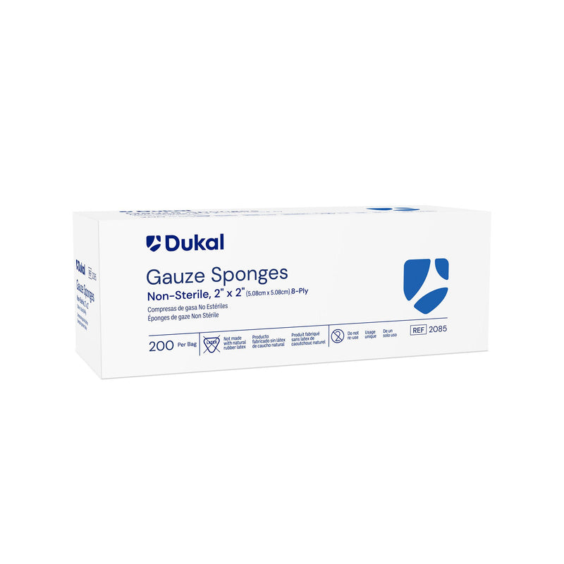 Dukal™ Gauze Sponge, 2 x 2 Inch, 8-Ply