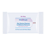 Safe n Simple™ Adhesive Remover Wipes
