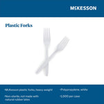McKesson Polypropylene Fork, White