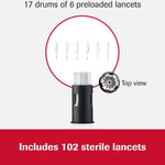 Accu-Chek FastClix Lancet, 30 Gauge, Preloaded Safety Drum, Track System