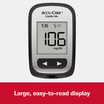 Blood Glucose Meter Accu-Chek® 4 Second Results Stores up to 30 Results No Coding Required