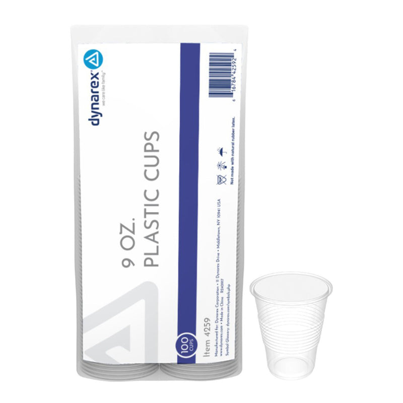 dynarex® Polypropylene Drinking Cup, 9 ounce