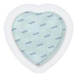Zetuvit® Plus Silicone Border Super Absorbent Dressing, 7 x 7 Inch Sacral