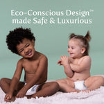 Earth & Eden Sensitive Baby Diapers, Size 4 for Babies Weighing 22 – 37 lbs.