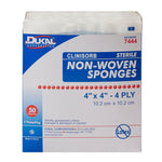 Clinisorb Sterile Nonwoven Sponge, 4 x 4 Inch, 4-Ply