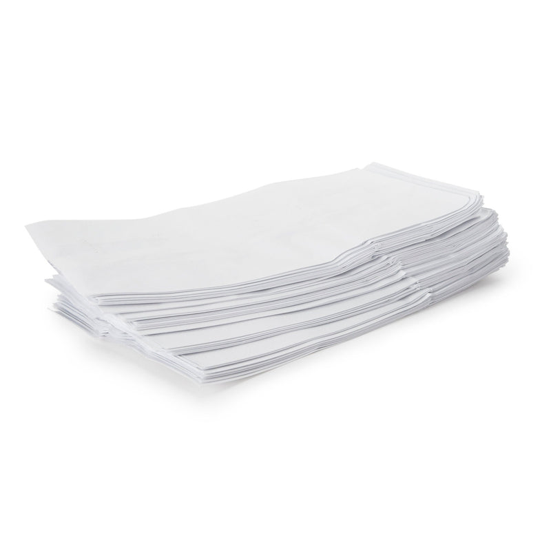 White Paper Bag, 6 x 3.63 x 11.06 Inch