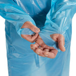 McKesson Nonrated Isolation Gown, Blue, Extra Large