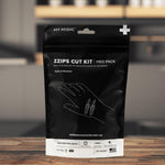 Med Packs™ Zzips First Aid Kit for Cuts, Lacerations in Portable Pouch