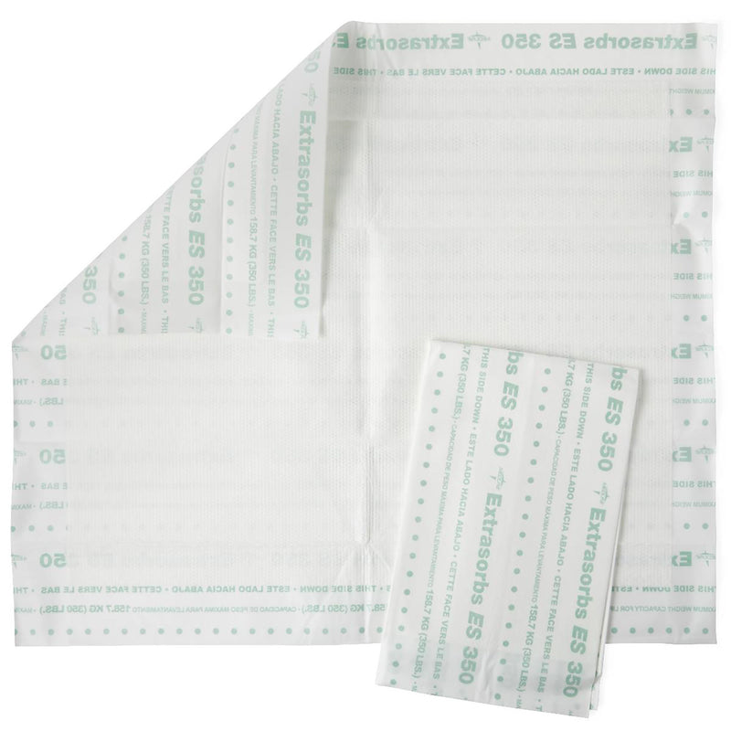 Disposable Underpad Ultrasorbs® Advanced Low Air Loss and Repositioning 30 X 36 Inch Super Absorbent Polymer Heavy Absorbency