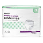 McKesson Extended Wear Maximum Absorbency Underwear, Medium