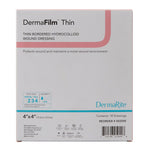 DermaFilm® Hydrocolloid Dressing, 4 x 4 Inch