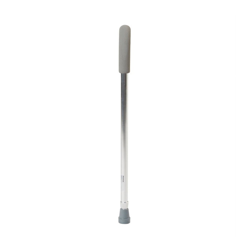 McKesson Round Handle Cane, Aluminum, Height Adjustable, Foam Grip