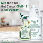 Citrus II® Hospiral Germicidal Deodorizing Cleaner, 22 oz. Spray Bottle