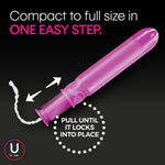 U By Kotex® Click® Compact Tampons Super Plus Unscented