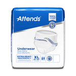 Attends® Care Adult Absorbent Underwear, Heavy Absorbency, X-Large, White