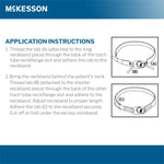 Tracheostomy Tube Holder McKesson 1-1/2 X 25-1/2 Inch Bariatric Adult