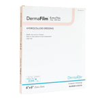 DermaFilm® Thin with Border Hydrocolloid Dressing, 6 x 6 Inch