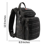 My Medic Recon First Aid Kit Backpack with Emergency Medical Supplies, Black