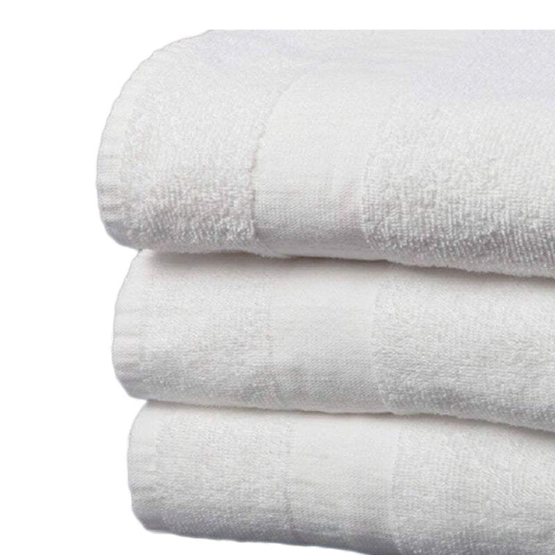White Bath Towel, 22 x 44 Inch
