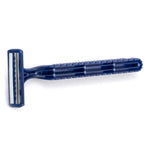 McKesson Disposable Razor, Twin Blade, Lubricated Strip, Blue