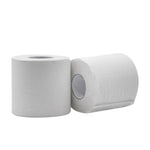 Toilet Tissue Pure Ply White 2-Ply Standard Size Cored Roll 500 Sheets 4 X 4 Inch