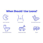 The Loona Female Urinal, Loona Blue