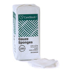 CareStock™ Gauze Sponge, 2 x 2 in. 8-Ply, Medical-Grade Cotton Wound Dressing