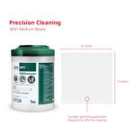 Surface Disinfectant Cleaner Sani-HP1™ Germicidal Manual Pull Wipe 275 Count Canister NonSterile