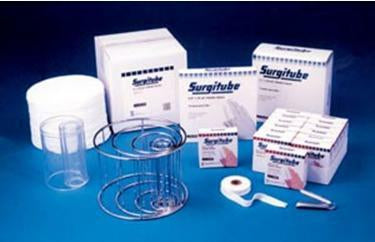 Tubular Retainer Dressing Surgitube® Cotton 7/8 Inch X 50 Yard Size 2P White Large Finger / Toe NonSterile