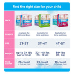 Attends Comfees® Training Pants, 3T to 4T