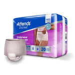 Attends® Discreet Women's Underwear, Level 5, Medium